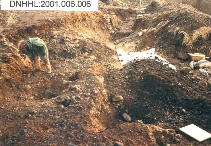 Cyderhall souterrain dig