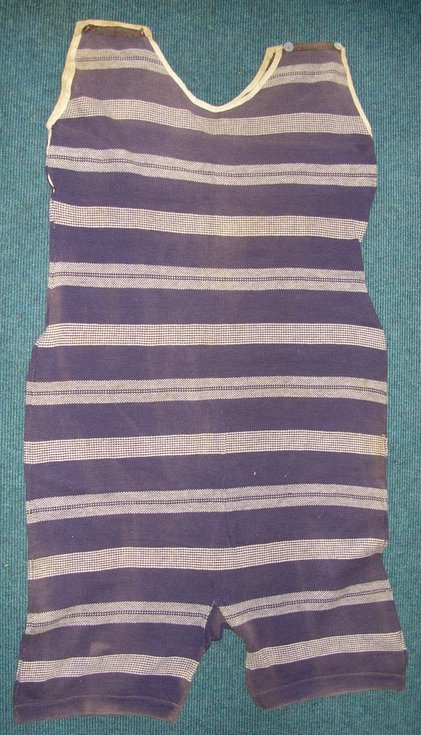 Male bathing costume c 1890