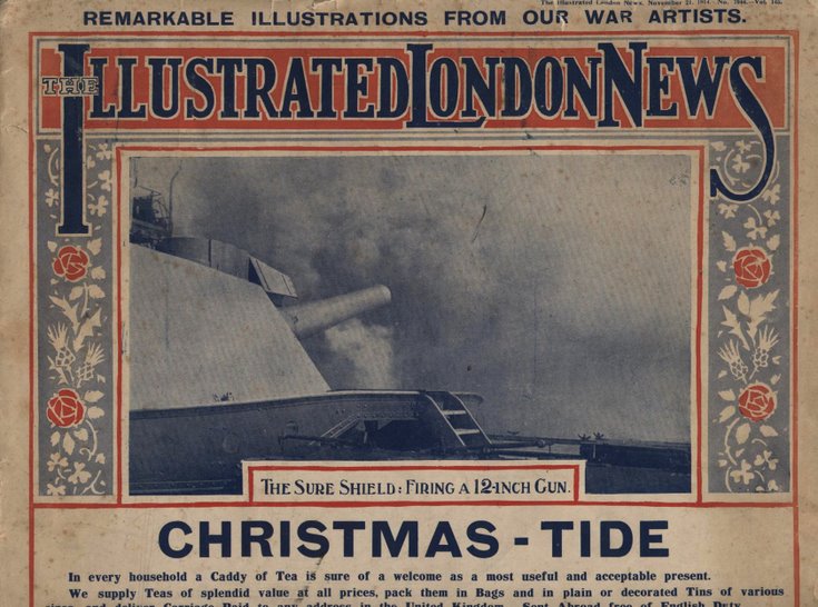 Banner page Illustrated London News Listing Nov 21 1914