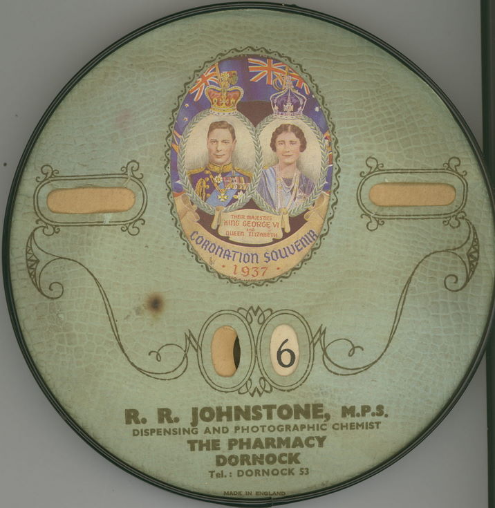 Coronation souvenir calendar