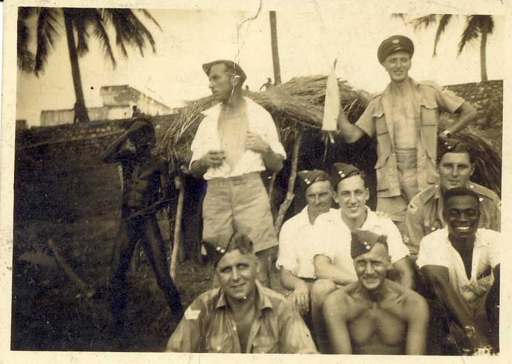 World War 2 photograph of Kenneth Button RAF of Embo