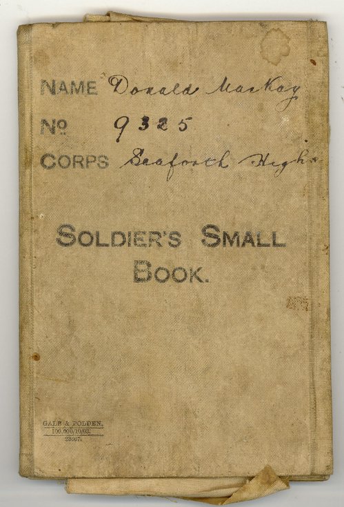 Soldier's Small Book