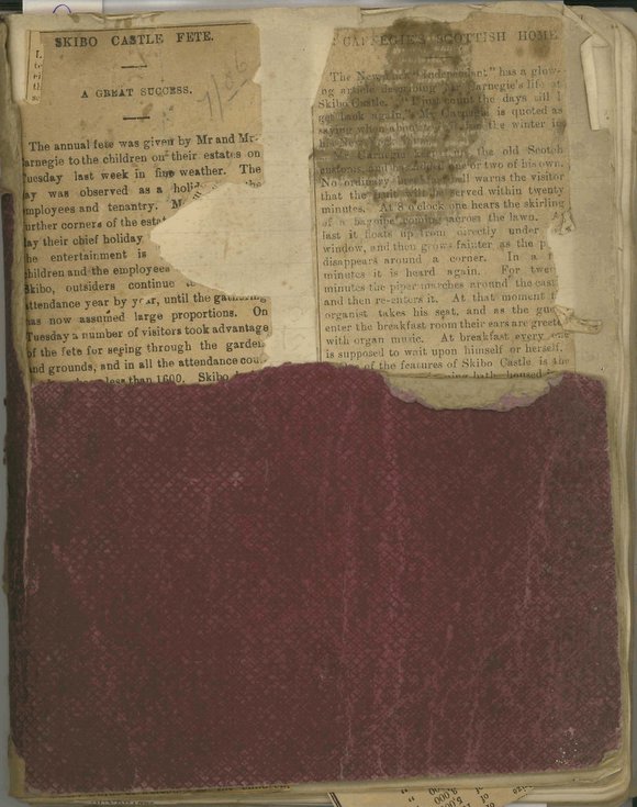 Newspaper cuttings