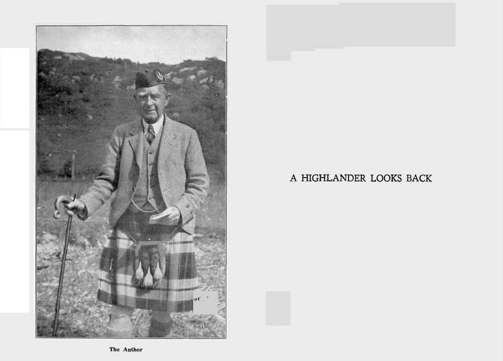 A Highlander Looks Back