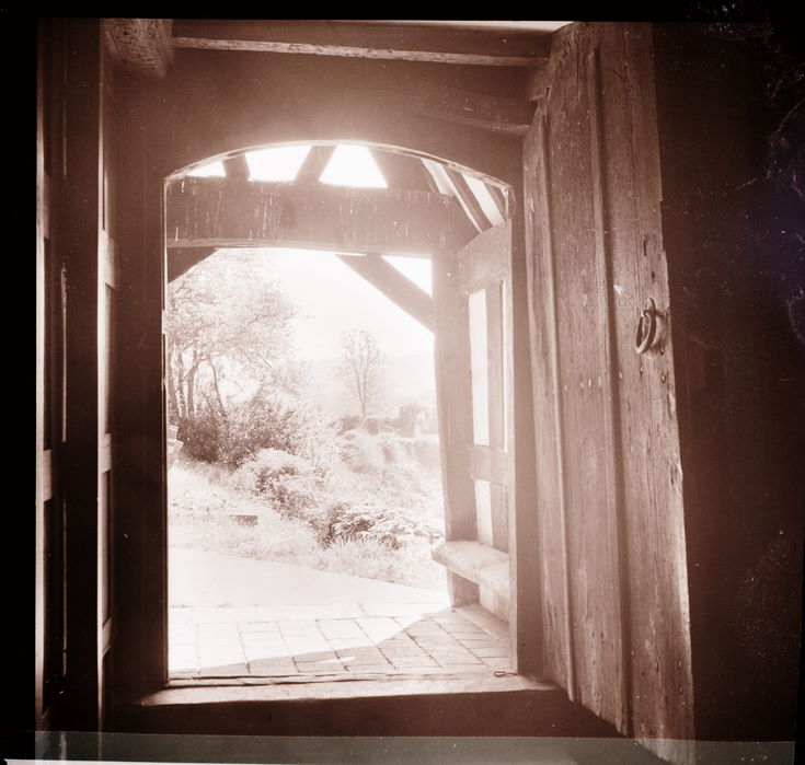 Doorway, Melverley ~ Collection of negatives belonging to Miss K. L. Lyon