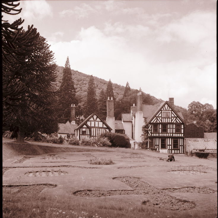 Tudor style house ~ Collection of negatives belonging to Miss K. L. Lyon