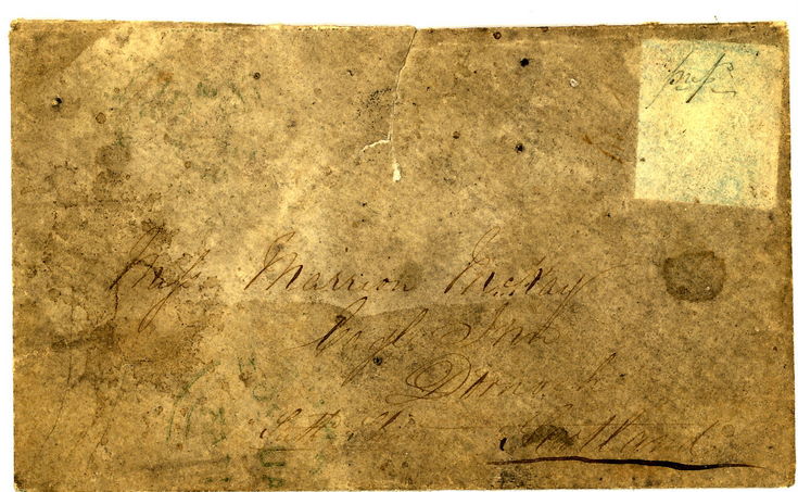 Envelope addressed to Marion McKay