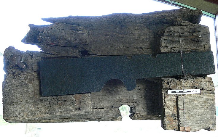 Lock from gate of Castle Hotel