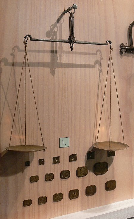Watchmaker's scales