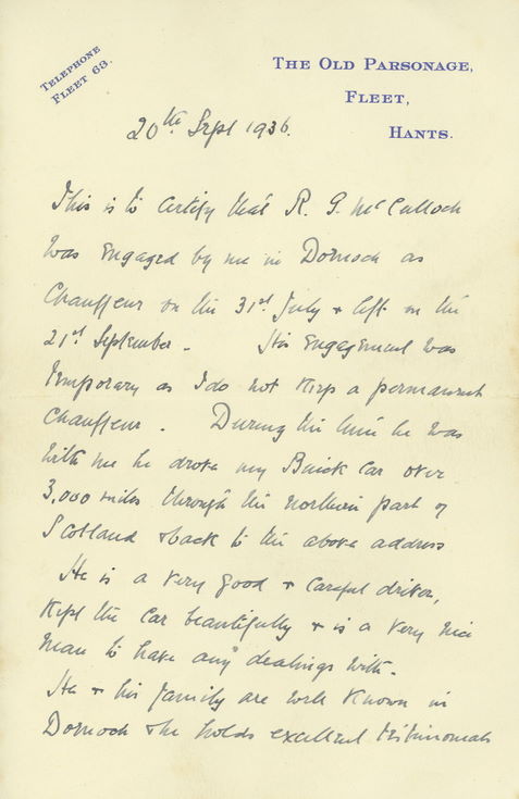 1936 reference for Robert McCulloch