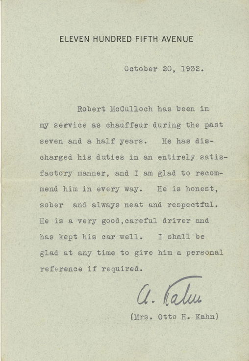 1932 Kahn  reference for Robert McCulloch