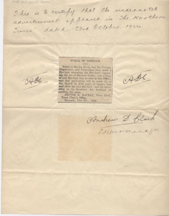 Letter of thanks from provost 1928