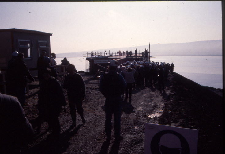 Viewing of the final stages of construction