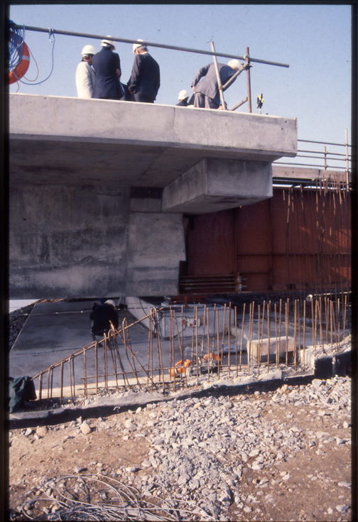 Viewing of final anchor stage north bank