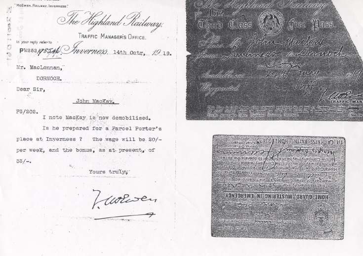 Assorted railway documents