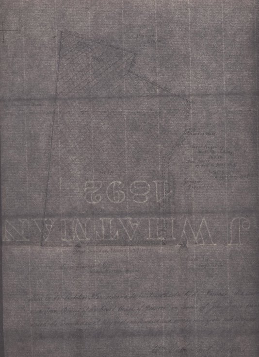 Plan of Links Cottage ground 1957