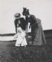 Margaret Carnegie golfing at Skibo