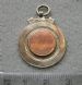 Bland round silver and gold medal