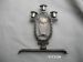 Steel candleholder made in Dornoch c 1900