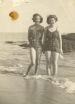 Friends at Dornoch beach 1950