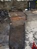 Original stone paving at Mercat Cross site 2011