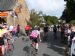 The tail end of the 'peloton' passing the Dornoch Post Office