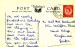 Reverse of monochrome postcard of Dornoch Cathedral