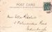 Reverse of Dornoch Golf Club postcard from Hellier collection