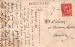 Reverse of Dornoch Golf Club postcard 1911