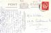 Reverse of Royal Dornoch Golf Clubhouse postcard 1958