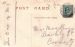 Reverse of Dornoch games postcard Basil Hellier collection