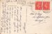 Reverse of Skibo Castle postcard Basil Hellier collection c 1947