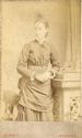 Studio photograph of a lady thought to be of the Bremner family