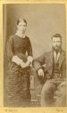 Studio photograph of a lady and gentleman