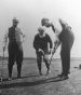 Andrew Carnegie playing golf