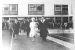 Photograph of opening of Dornoch Academy by Queen Mother