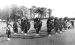 Dornoch Pipe Band at opening of Dornoch Academy 1963