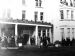 Queen Mother leaving reception at Station Hotel
