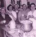 Staff at the Dornoch Academy canteen