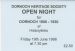 Dornoch Heritage Society Open Night ticket 1998