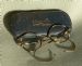 Pair of spectacles in case