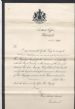 Letter from Scottish Office re death of King Edward VII 1910
