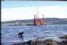 Dornoch Bridge construction 1989