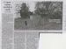 Newspaper cutting  concerning urgent repairs to Skelbo Castle